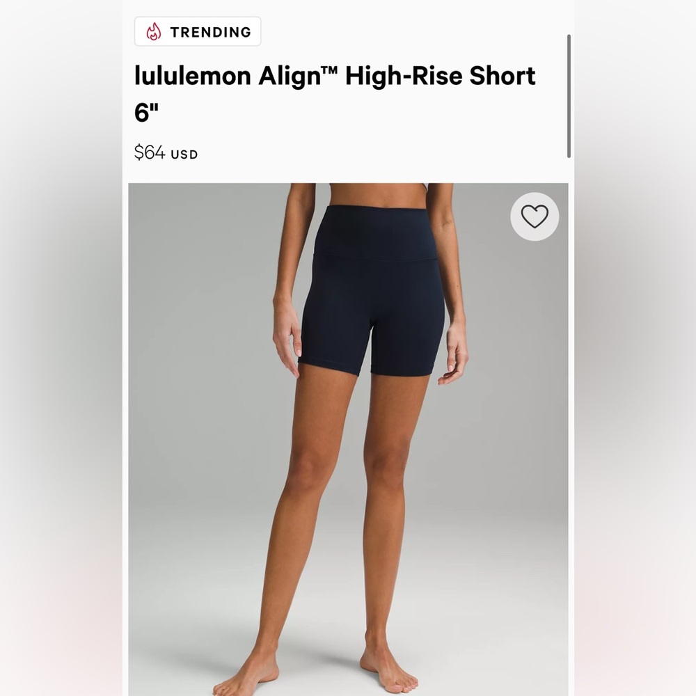 Lululemon Biker Shorts